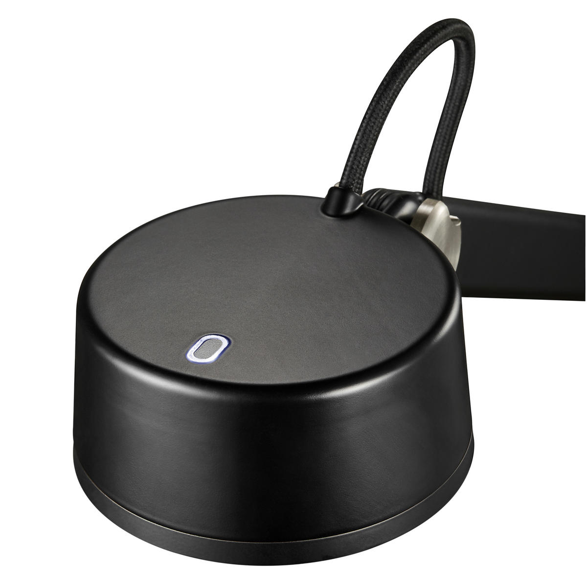 SCHREIBTISCHLEUCHTE Nobu 49,5/10,5/46,5 cm   - Schwarz, Design, Metall (49,5/10,5/46,5cm) - Nordlux