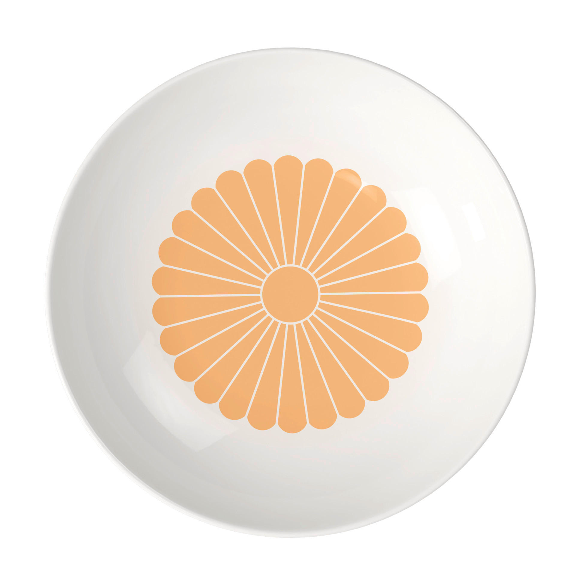 PASTATELLER Fine China Fleu Soleil  - Dunkelgelb/Weiß, MODERN, Keramik (24/5cm) - Villeroy & Boch