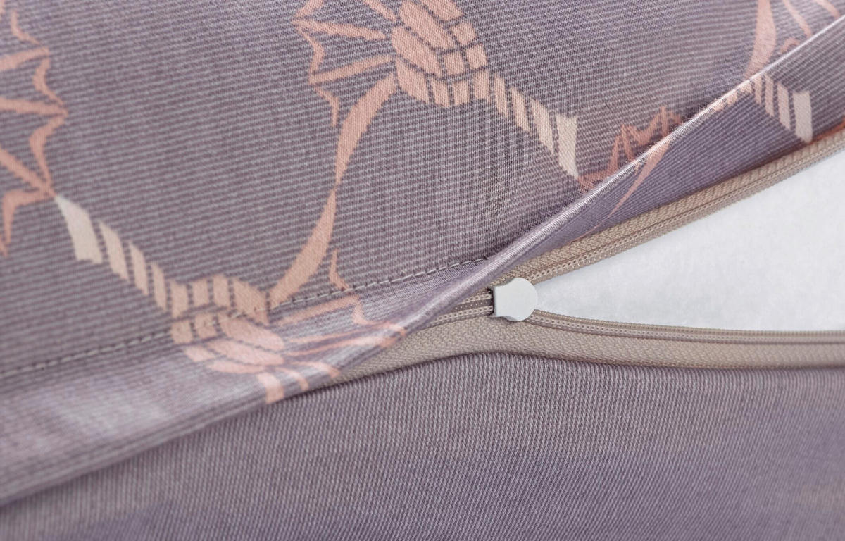 BETTWÄSCHE 3-teilig JOOP! CORNFLOWER GRADIANT Jersey 200/220 cm  - Rosa, Basics, Textil (200/220cm) - Joop!
