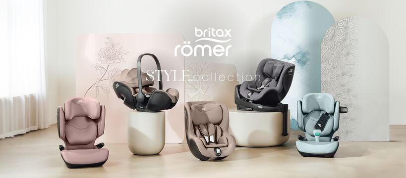 REBOARDER-KINDERSITZ Dualfix Pro M  - Blau/Dunkelblau, Basics, Kunststoff/Textil (44/48/74cm) - Britax Römer