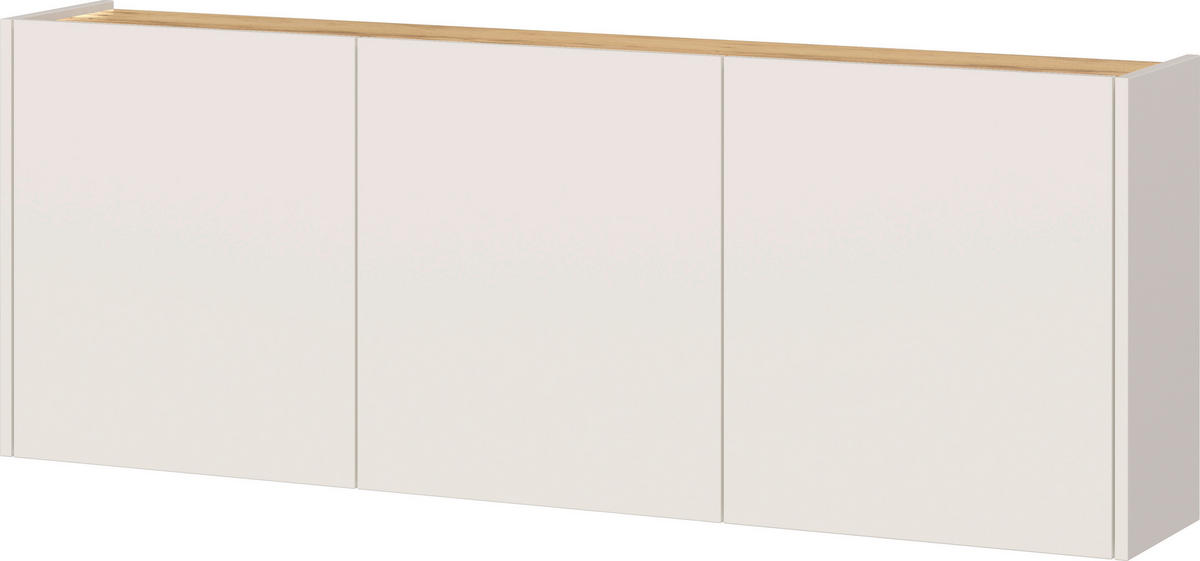 SCHUHSCHRANK Eichefarben, Kaschmir  - Kaschmir/Eichefarben, Design, Holzwerkstoff (138/52/25cm)