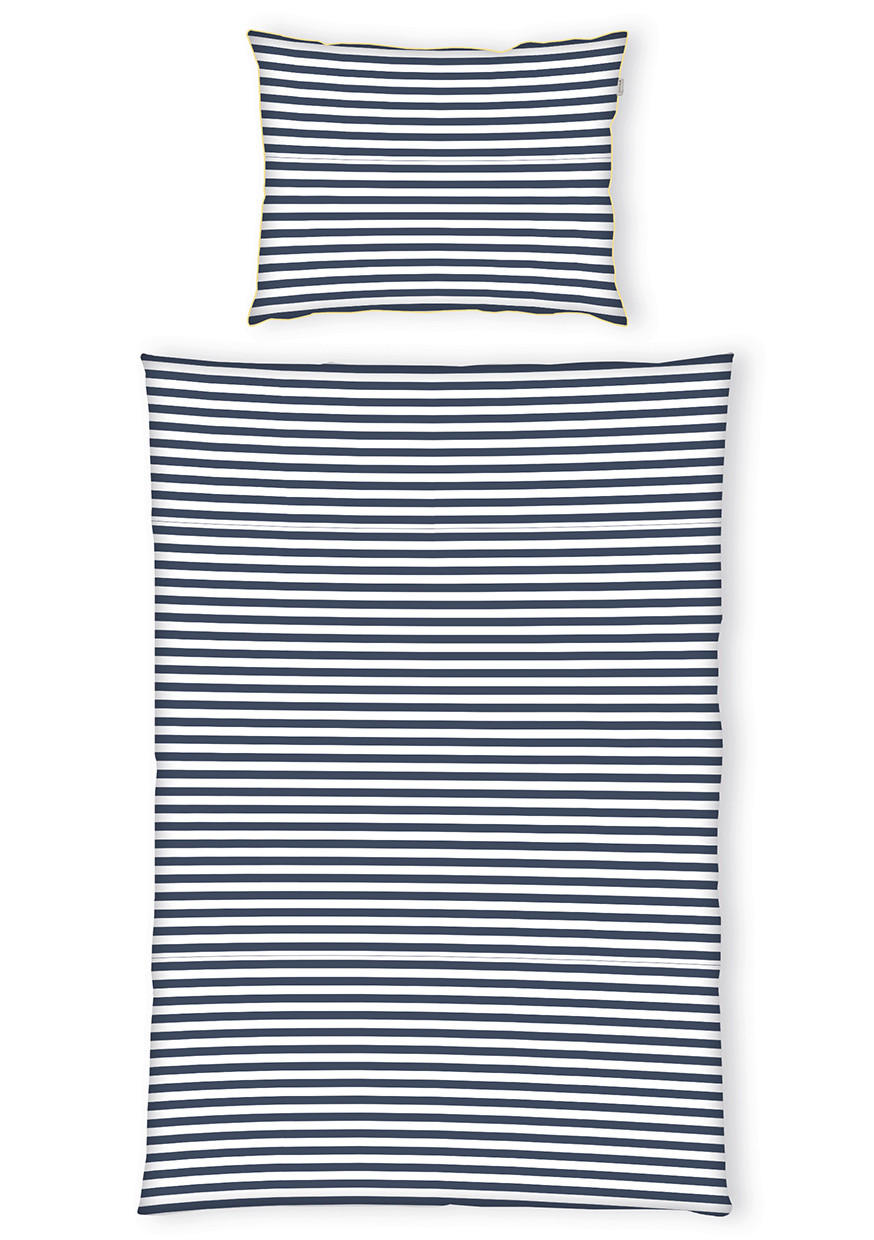 BETTWÄSCHE 140/200 cm  - Blau, Basics, Textil (140/200cm) - Tom Tailor