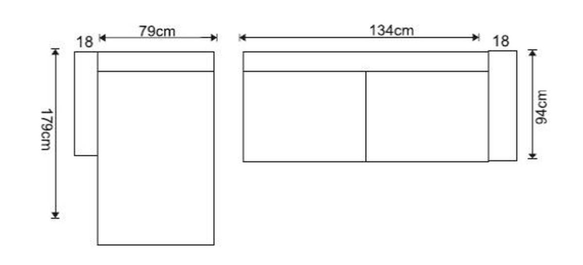 ECKSOFA  in Mikrofaser Anthrazit  178/248 cm  - Anthrazit/Schwarz, Design, Kunststoff/Textil (178/248cm) - MID.YOU