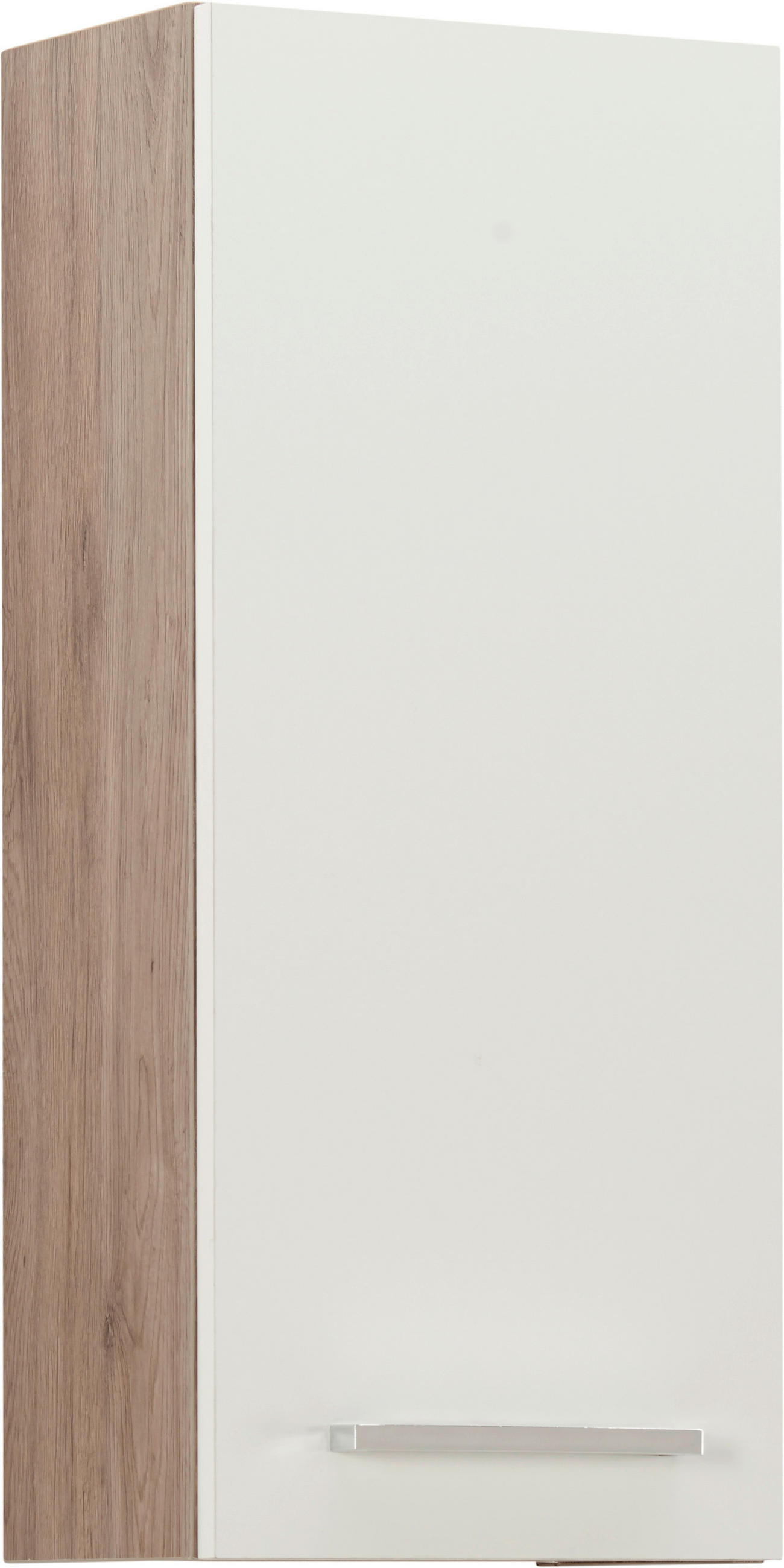 HÄNGESCHRANK 30/70/20 cm  - Chromfarben/Eichefarben, KONVENTIONELL, Holzwerkstoff/Metall (30/70/20cm) - Carryhome