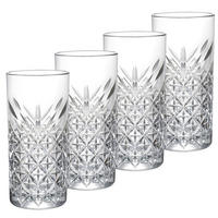 LONGDRINKGLAS TIMELESS 4TLG. 295 ml 4-teilig  - Transparent, Basics, Glas (295ml) - Mäser