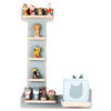KINDERREGAL  - Grau, Modern, Holzwerkstoff (38/54/19cm) - MID.YOU