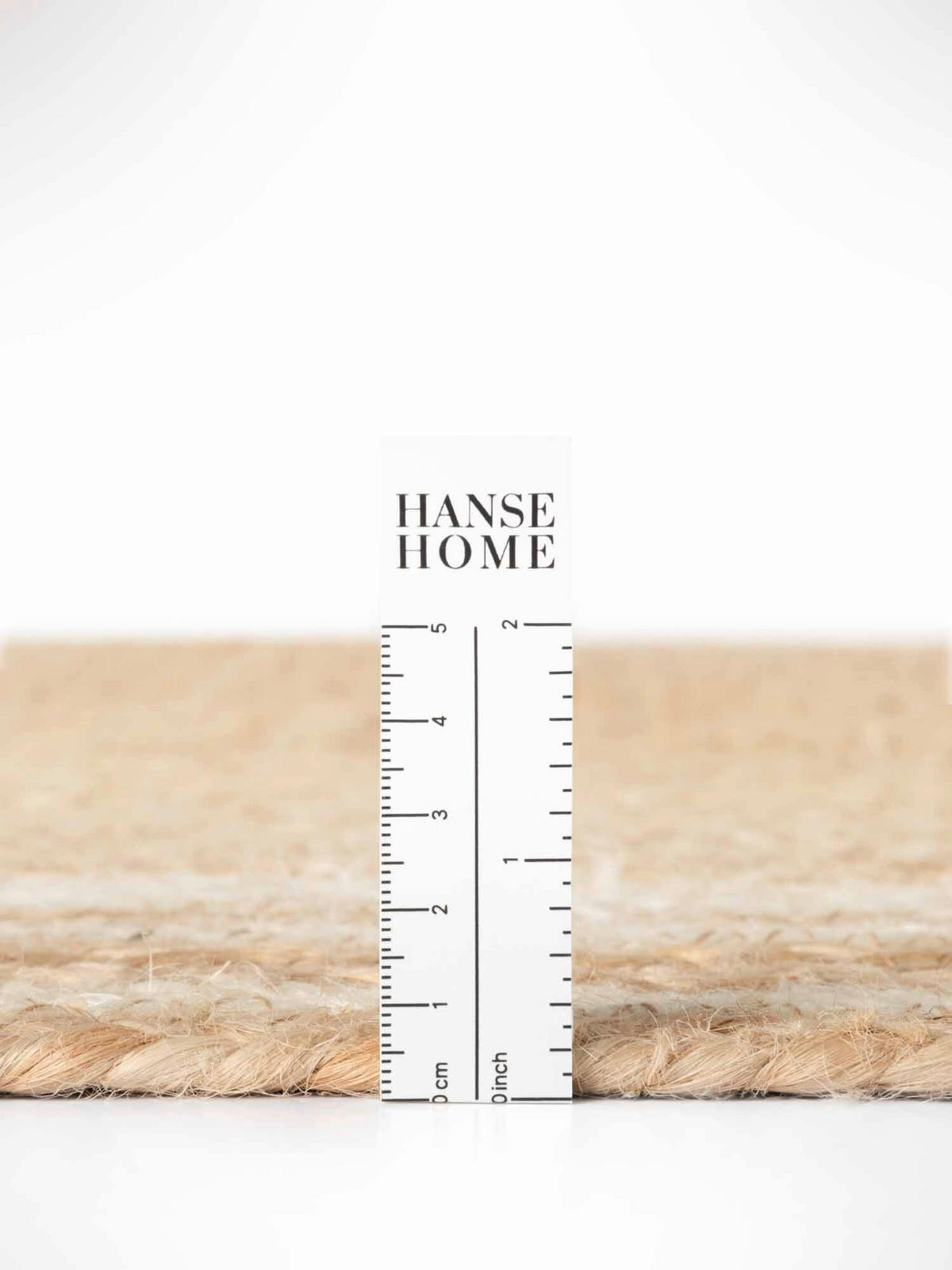 JUTETEPPICH 80/150 cm Jutta Weiß, Goldbraun  - Goldbraun/Weiß, Basics, Textil (80/150cm) - Hanse Home