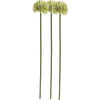 VEŠTAČKI CVET - zelena/krem, Konvencionalno, plastika (46cm)