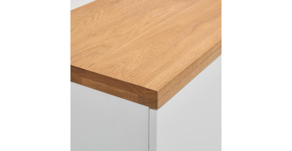 SIDEBOARD 196/92/41,5 cm - Eichefarben/Weiß, KONVENTIONELL, Holz/Holzwerkstoff (196/92/41,5cm) - Novel