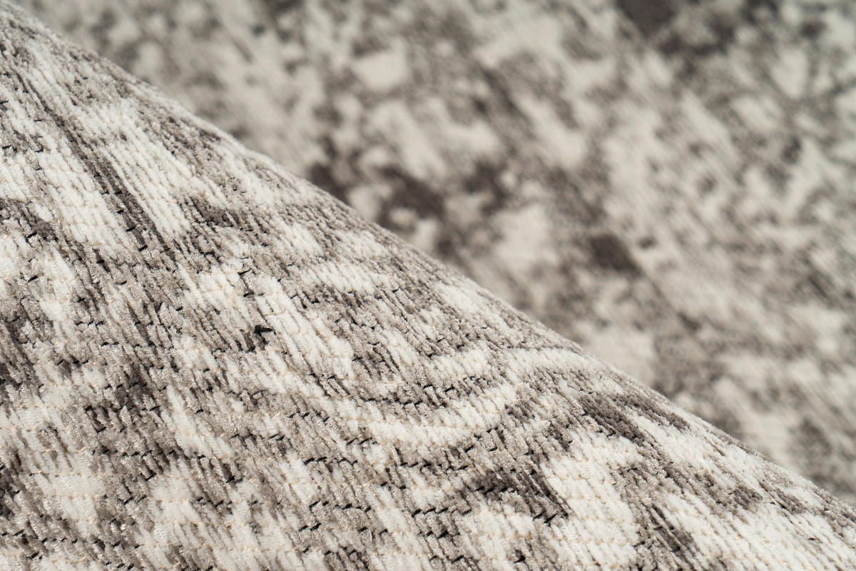 VINTAGE-TEPPICH  Wohnzimmer 160/230 cm Grau rechteckig  - Grau, Basics, Textil (160/230cm) - Kayoom