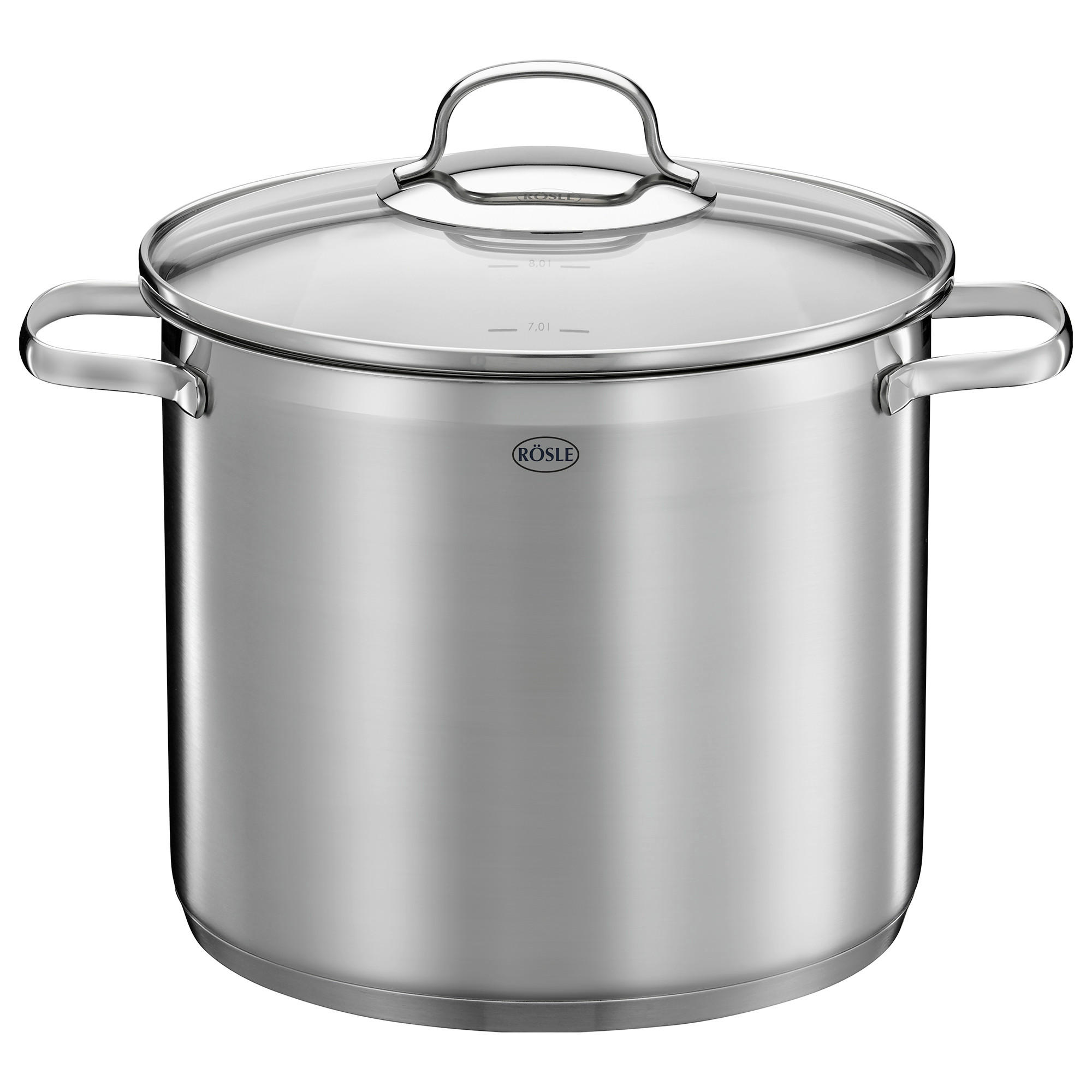 HRNEC, nerezová ocel, 24 cm  - barvy stříbra, Basics, kov (24cm) - Rösle