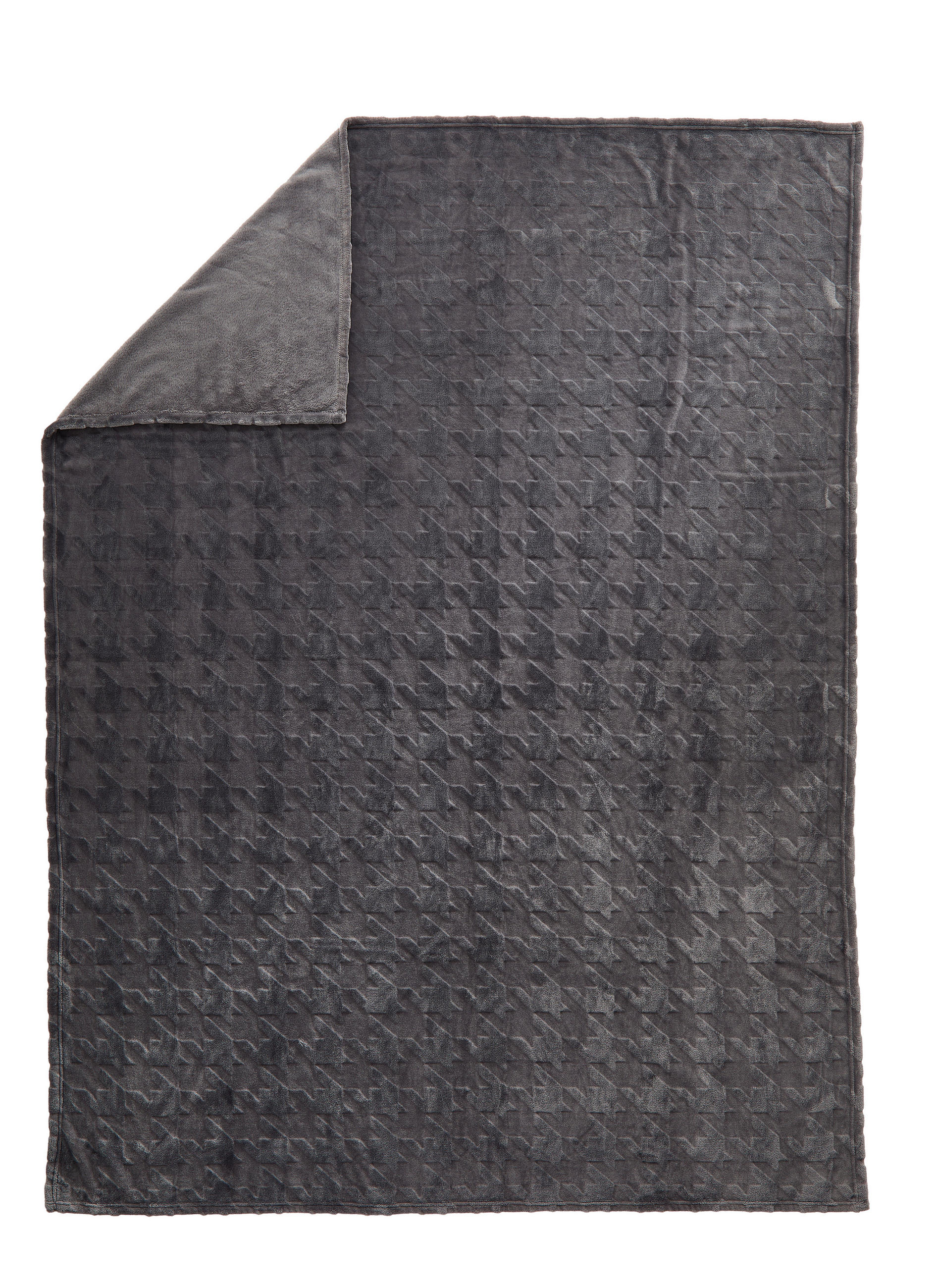 WOHNDECKE 150/200 cm  - Anthrazit, KONVENTIONELL, Textil (150/200cm) - Dieter Knoll