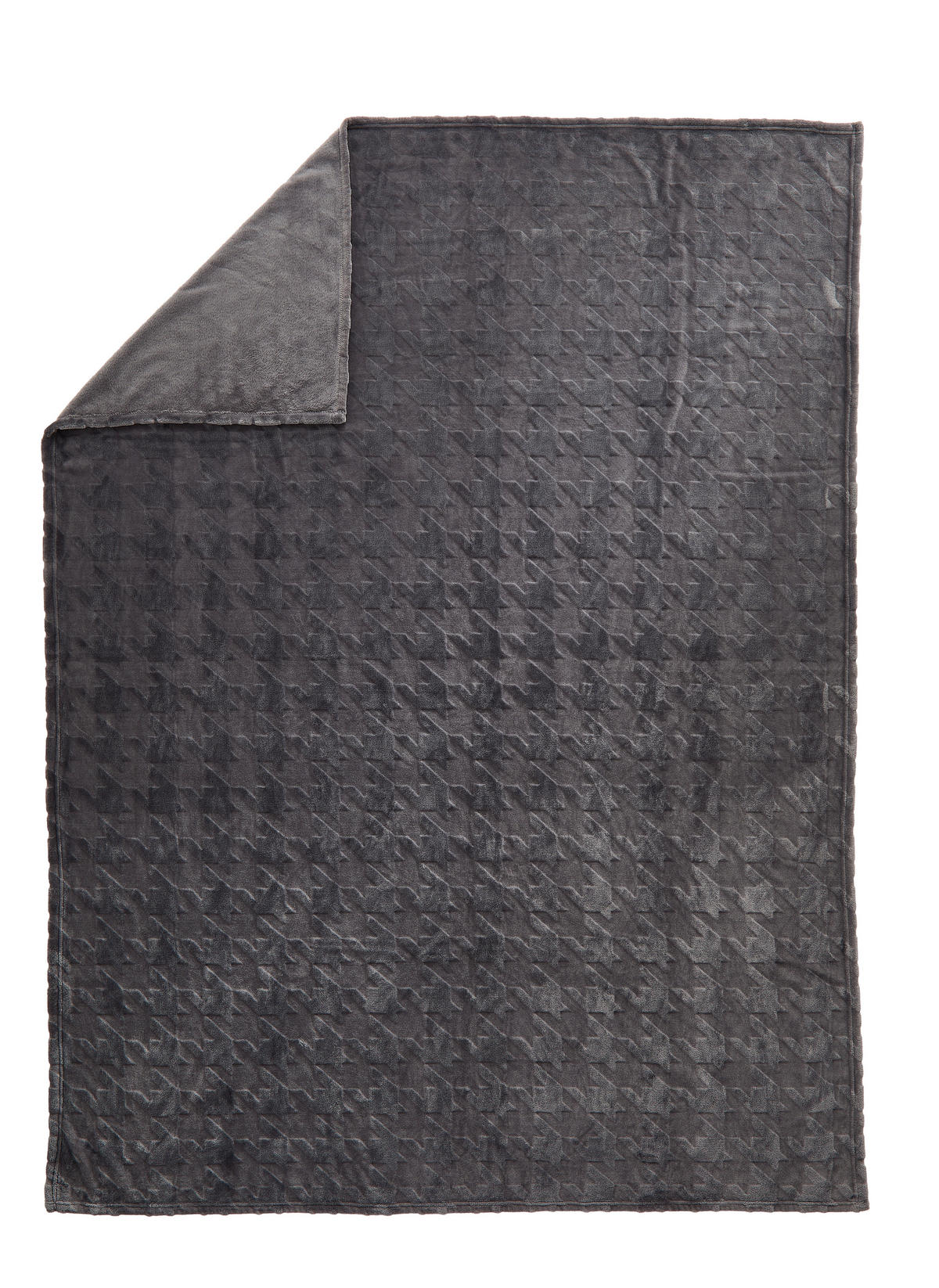 WOHNDECKE 150/200 cm  - Anthrazit, KONVENTIONELL, Textil (150/200cm) - Dieter Knoll