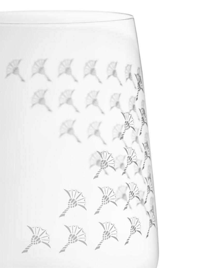 ROTWEINGLAS Faded Cornflower 520 ml 2-teilig - Design, Glas (8,8/22,5cm) - Joop!