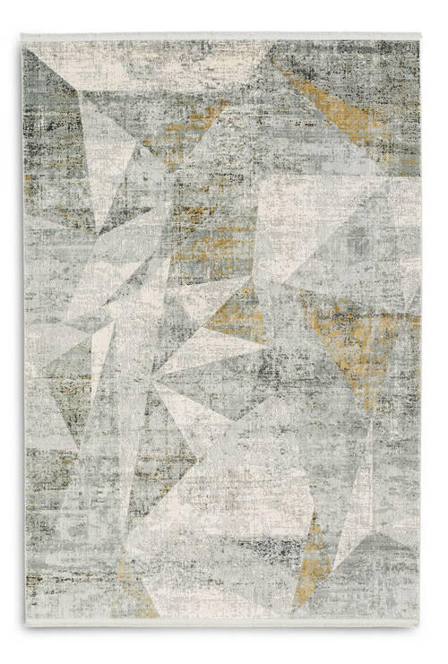 TKANÝ KOBEREC, 200/290 cm, antracitová, krémová - krémová/antracitová, Lifestyle, textil (200/290cm)