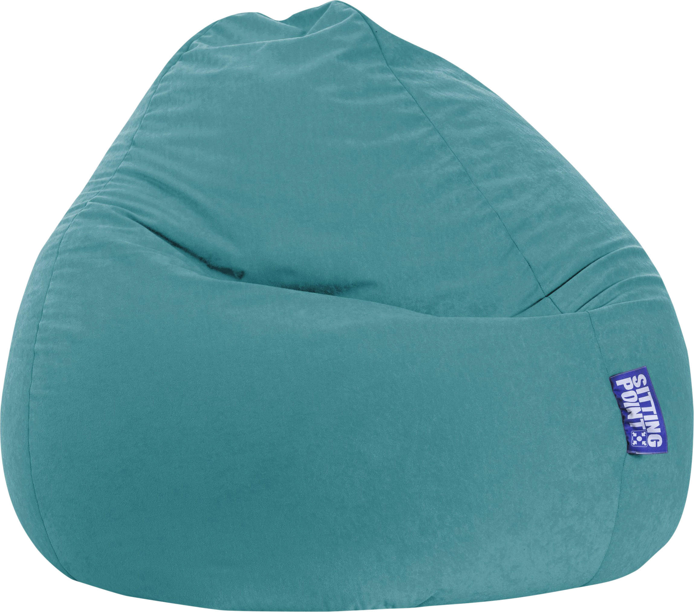 SITZSACK 300 l  - Smaragdgrün, Design, Textil (80/130/80cm)