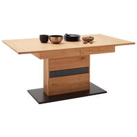 ESSTISCH in Holz, Holzwerkstoff, Metall 180-230/100/77 cm  - Wildeiche/Anthrazit, Natur, Holz/Holzwerkstoff (180-230/100/77cm) - Linea Natura