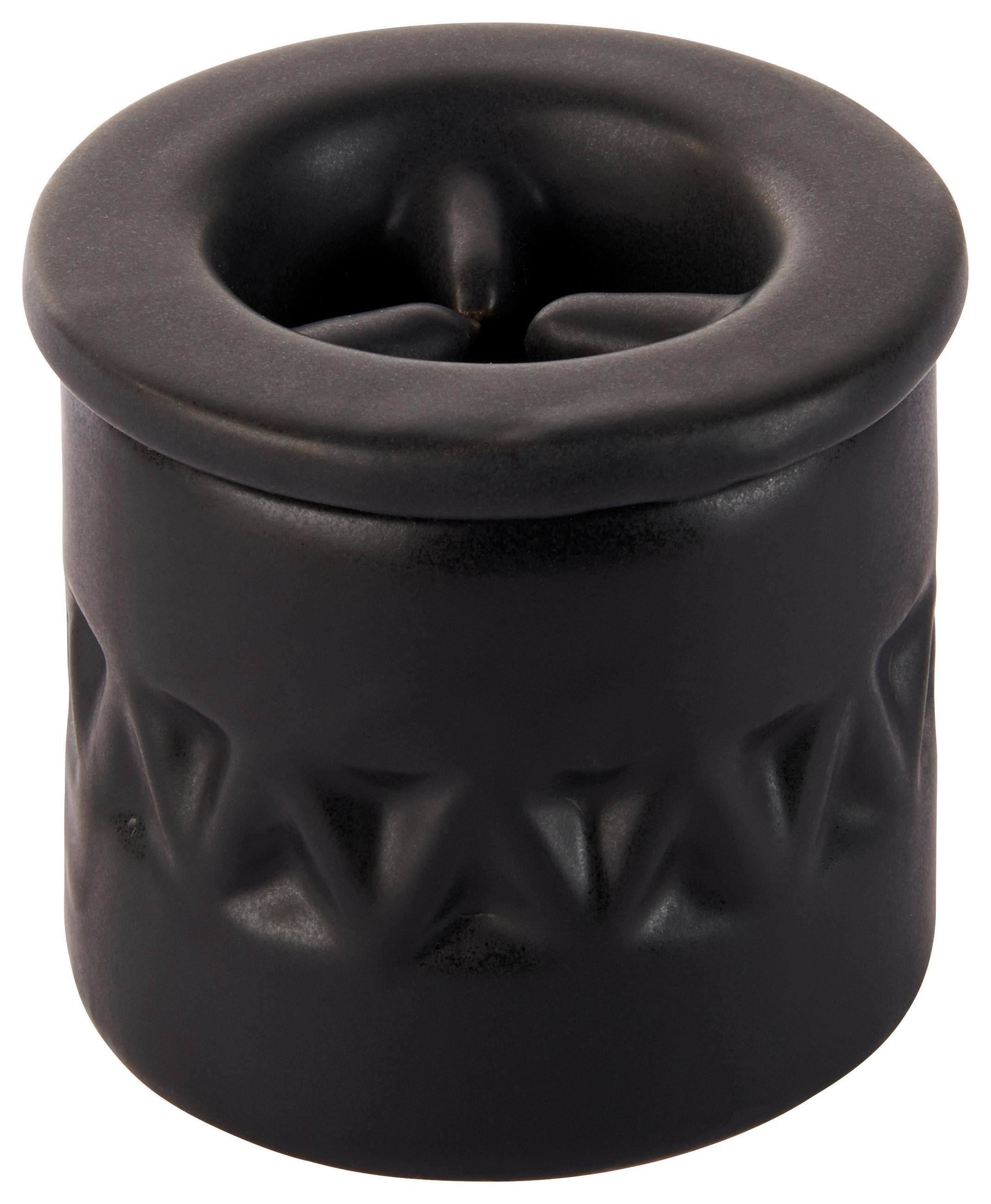 KADIDELNICA  - čierna, Basics, keramika (6,5cm)