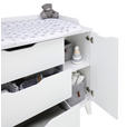 WICKELKOMMODE Michi  - Weiß, Trend, Holz/Holzwerkstoff (109,0/94,0/52,4/71,6cm) - My Baby Lou