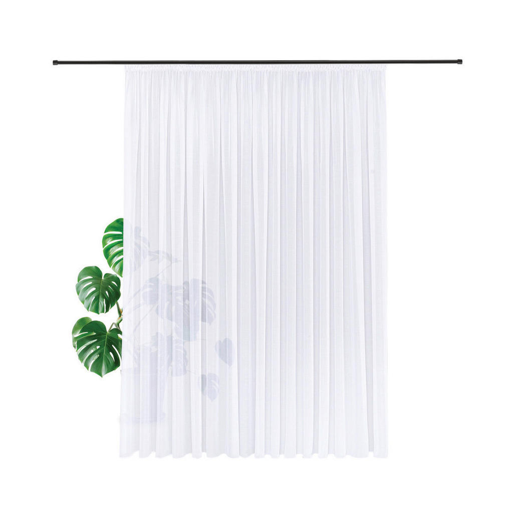 Thumbnail - Xxxl Fertigstore Alina, Weiß, Textil, Uni, 300x245 cm, Wohntextilien, Gardinen & Vorhänge, Fertiggardinen, Fertigstores