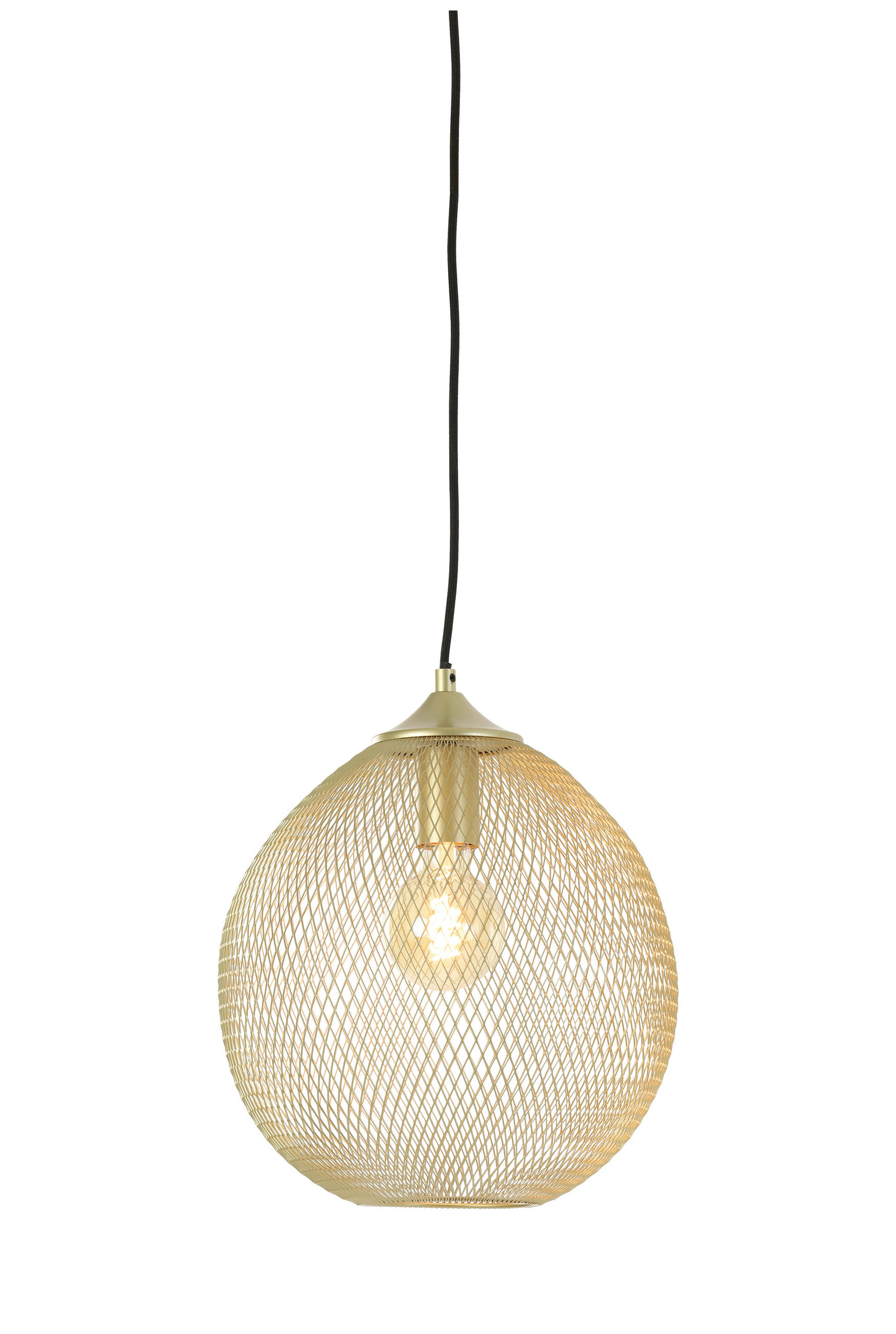 ZÁVĚSNÉ SVÍTIDLO, 30/35 cm  - barvy zlata, Design, kov (30/35cm) - Light & Living
