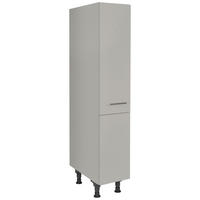 APOTHEKERSCHRANK 30/168/58 cm  in Grau  - Edelstahlfarben/Grau, MODERN, Holzwerkstoff/Metall (30/168/58cm) - Nobilia