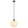 HÄNGELEUCHTE 24/120 cm  - Klar/Chromfarben, KONVENTIONELL, Glas/Kunststoff (24/120cm) - Globo