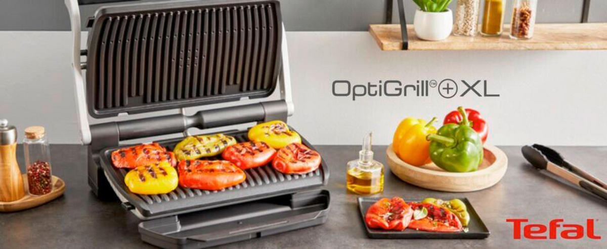 KONTAKTNI ŽAR   - srebrne barve, Basics, kovina (36.5/44.5/17.5cm) - Tefal