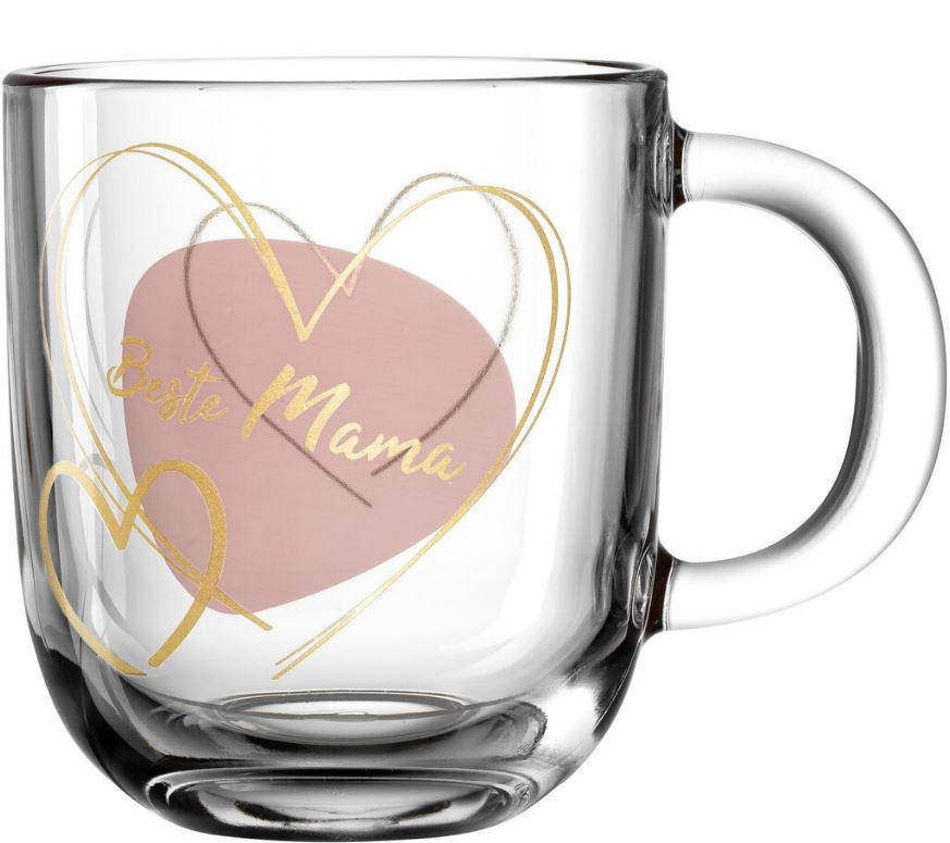 TASSE Emozione 400 ml - Rosa, Basics, Glas (14/15/8,7cm) - Leonardo