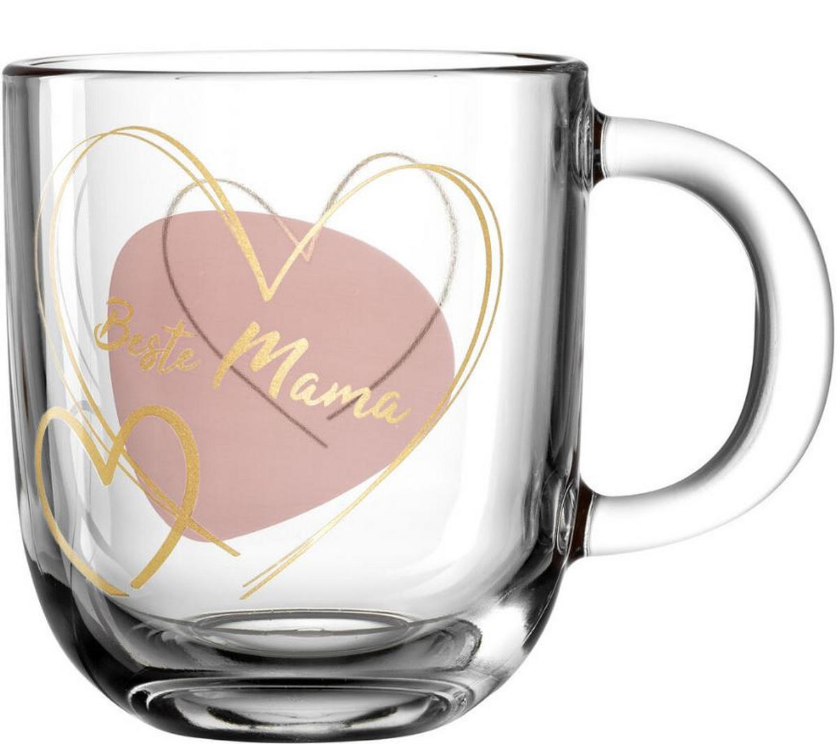 TASSE Emozione 400 ml  - Rosa, Basics, Glas (14/15/8,7cm) - Leonardo