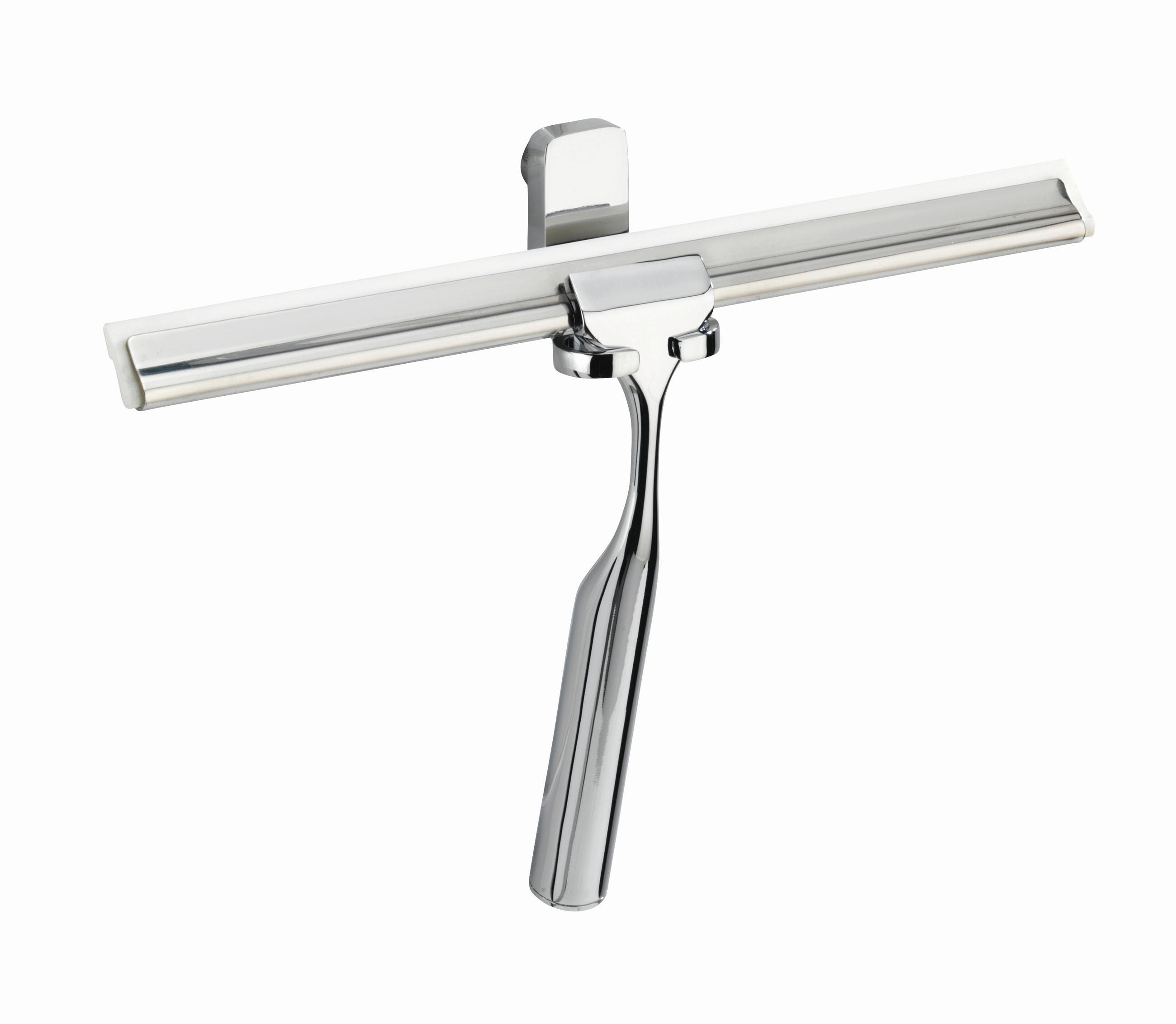 DUSCHABZIEHER - Edelstahlfarben, Basics, Kunststoff/Metall (25/16,5/5cm) - Wenko