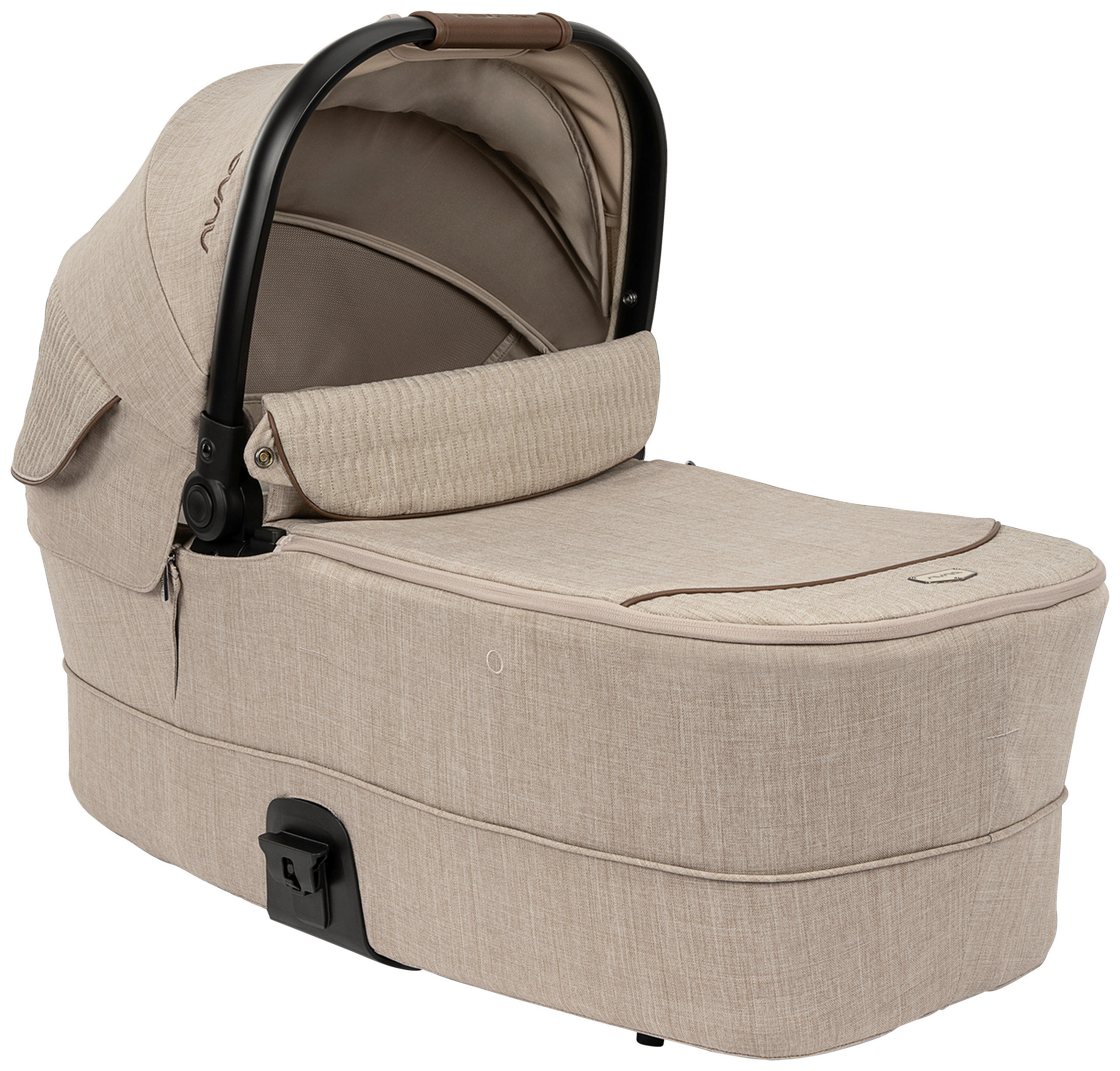 LIEGEWANNE Mixx Next  - Beige/Grauweiß, Basics, Kunststoff (43/63/90cm) - Nuna