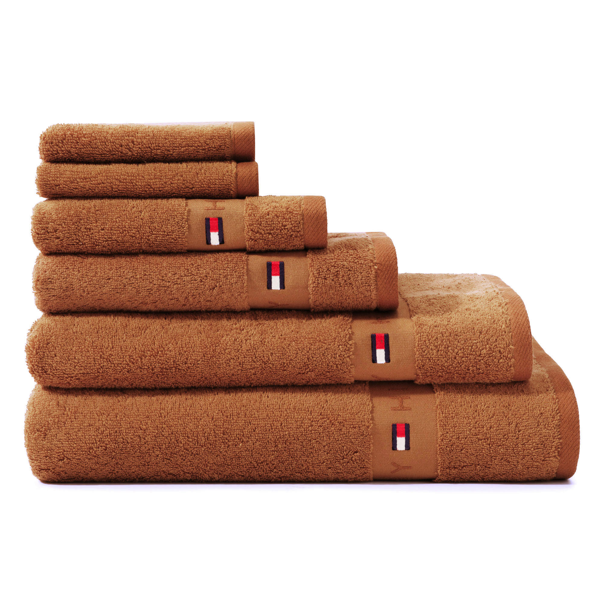KÉZTÖRLŐ 50/100 cm konyak  - konyak, Basics, textil (50/100cm) - Tommy Hilfiger