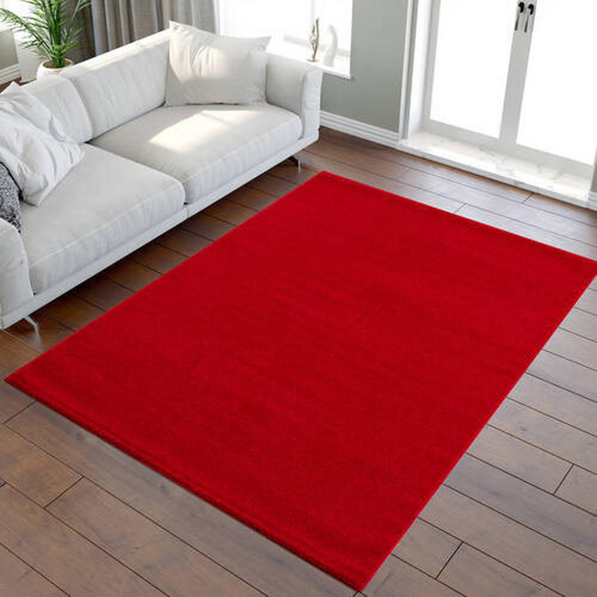 TKANI TEPIH 200/290 cm   crvena  Uni  - crvena, Lifestyle, tekstil/plastika (200/290cm)
