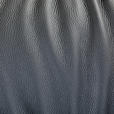 ARMLEHNSTUHL  Sitzfläche 360° drehbar, inklusive Armlehnen, automatische Rückholfunktion  Echtleder  Schwarz  - Schwarz, Design, Leder/Metall (64/89/65cm) - Dieter Knoll