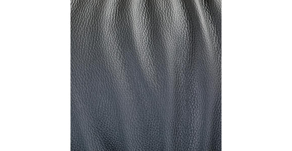 ARMLEHNSTUHL  Sitzfläche 360° drehbar, inklusive Armlehnen, automatische Rückholfunktion  Echtleder  Schwarz  - Schwarz, Design, Leder/Metall (64/89/65cm) - Dieter Knoll