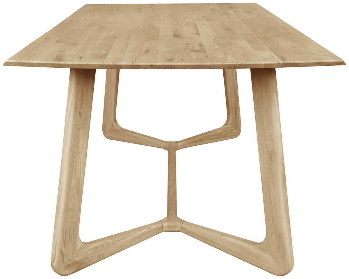 ESSTISCH - Eiche Bianco, KONVENTIONELL, Holz (200/100/76cm) - Linea Natura