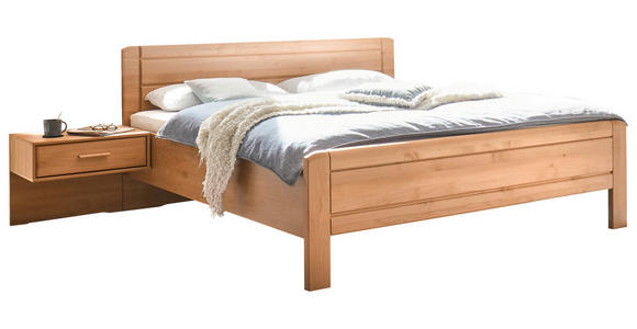 BETTANLAGE 180/200 cm in Erlefarben - Erlefarben, KONVENTIONELL, Holz/Holzwerkstoff (180/200cm) - Venda