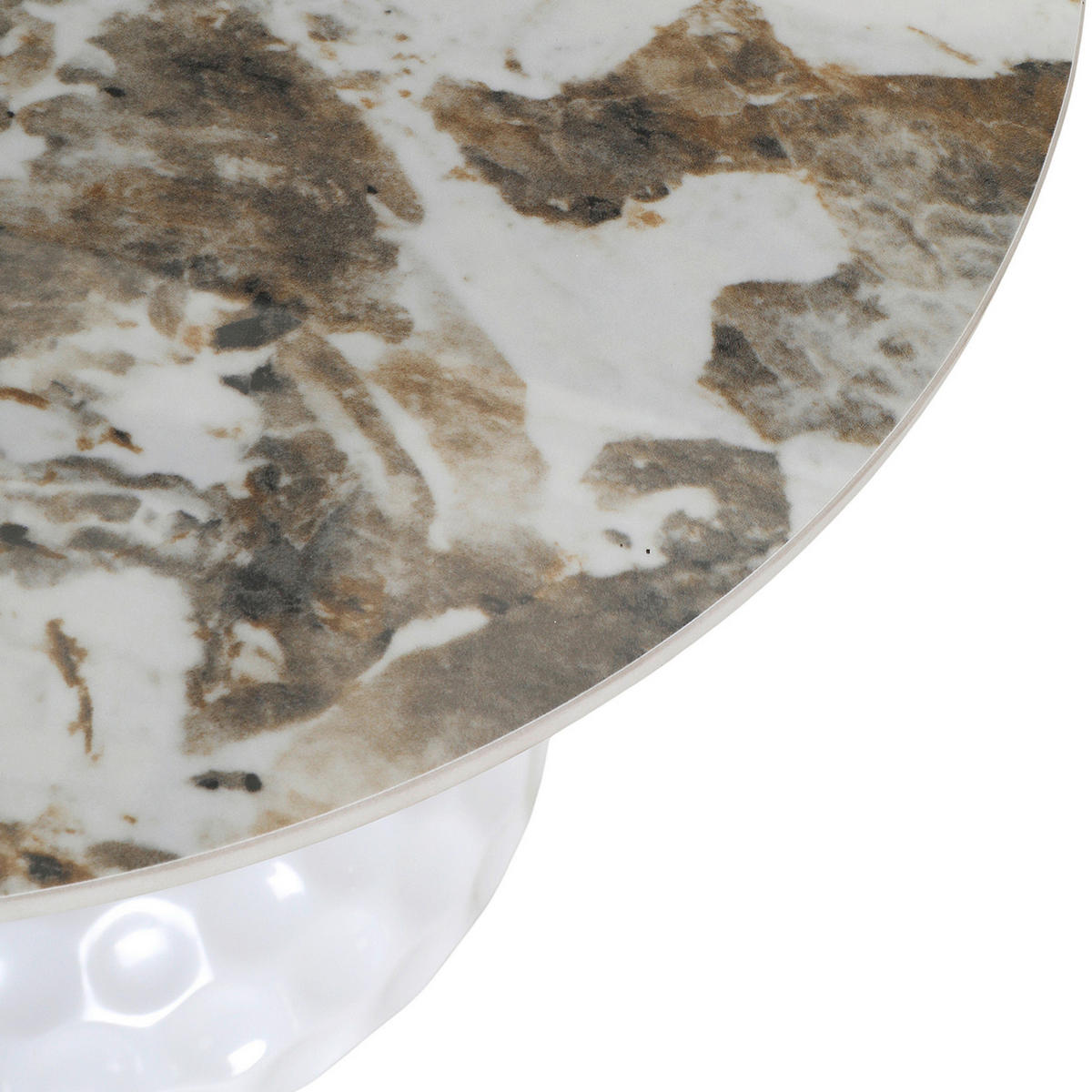 SOFFBORD i keramik 50/51 cm  - vit, Design, metall/keramik (50/51cm) - Belluti