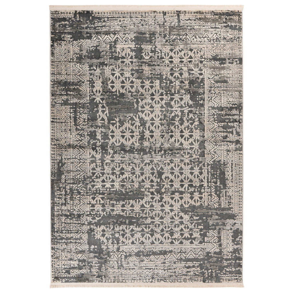 VINTAGE KOBEREC, 120/170 cm, sivá