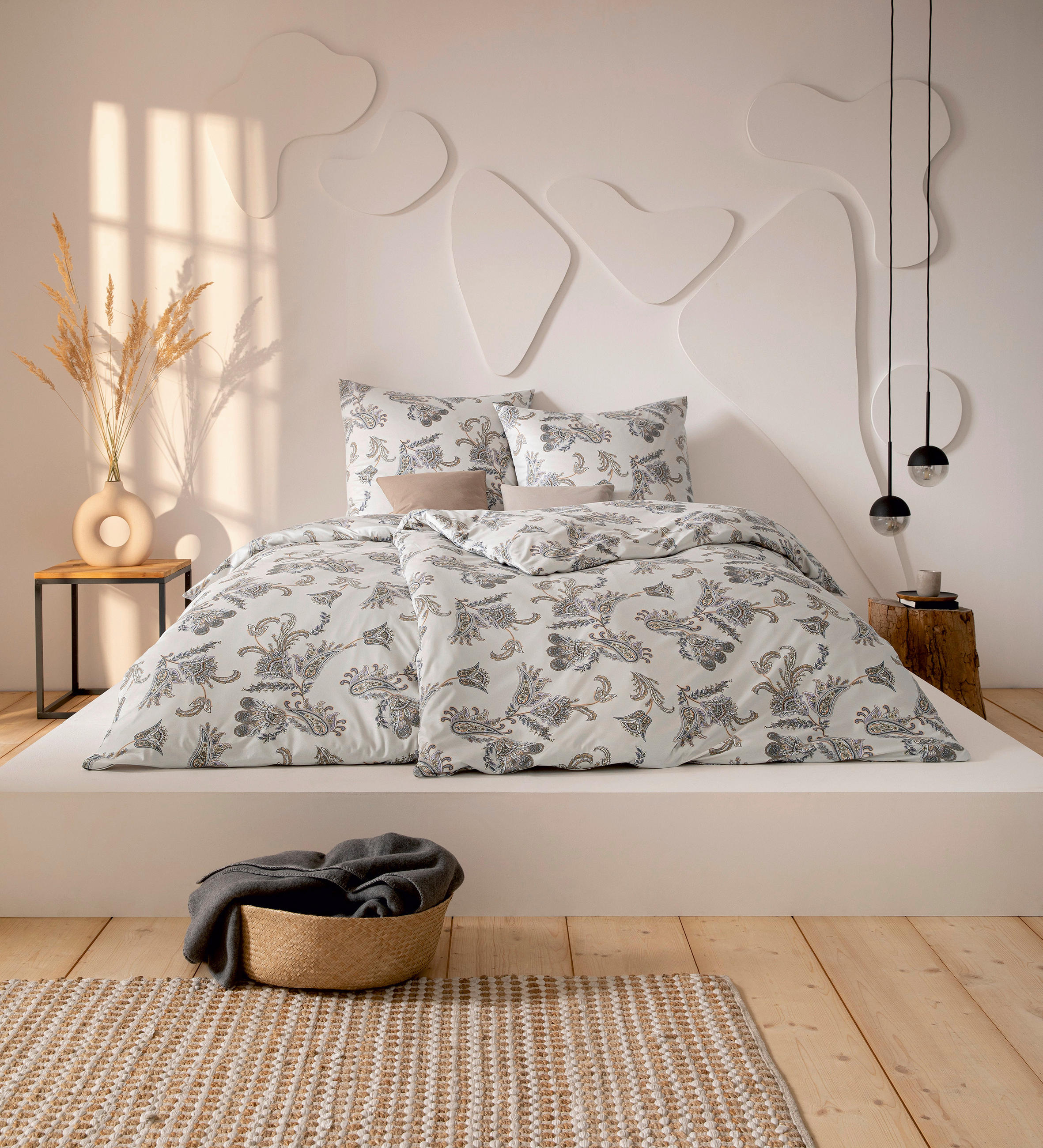 BETTWÄSCHE Agneta Interlock-Jersey 135/200 cm  - Creme, KONVENTIONELL, Textil (135/200cm) - Estella