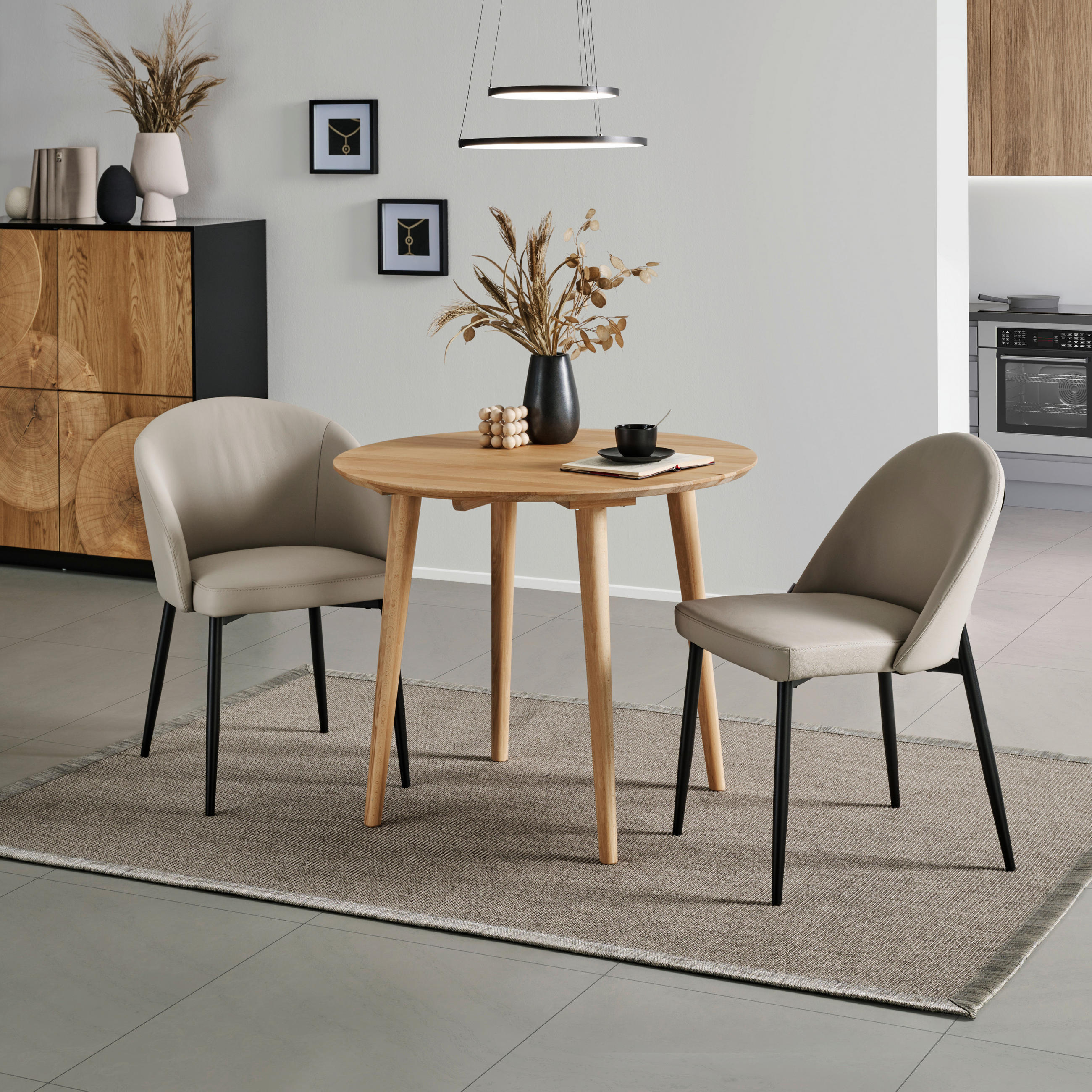 ESSTISCH in Holz 75/75/75 cm  - Kernbuche, Natur, Holz (75/75/75cm) - Livetastic