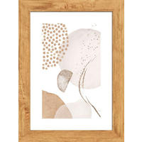 BILDERRAHMEN - Eichefarben, Basics, Glas/Holz (26/35/1cm)