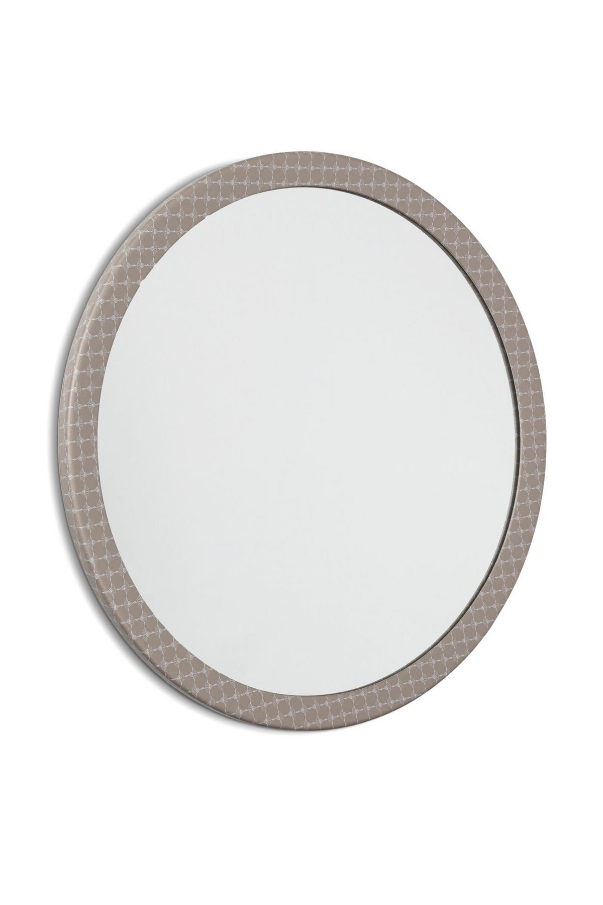 WANDSPIEGEL 72/3/72 cm  - Grau, MODERN, Glas/Textil (72/3/72cm) - Joop!