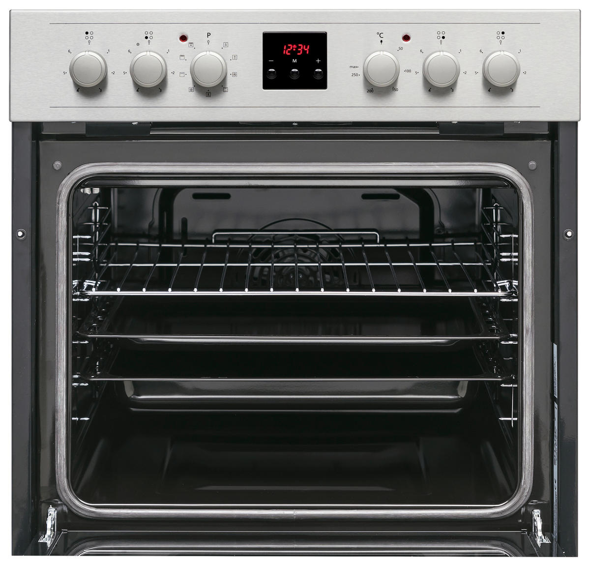 HERDSET SHARP K-62D19IM0-EU  - Edelstahlfarben/Schwarz, Basics (59,5/59,5/57,5cm) - Sharp