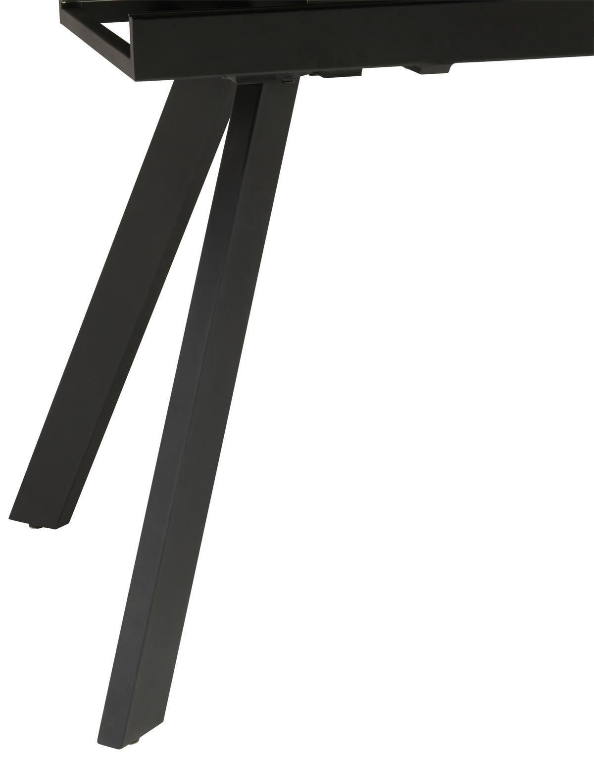 STOL ZA BLAGOVAONICU  crna, bijela  metal, keramika, drvni materijal      - bijela/crna, Lifestyle, drvni materijal/metal (160-200/76/90cm) - MID.YOU