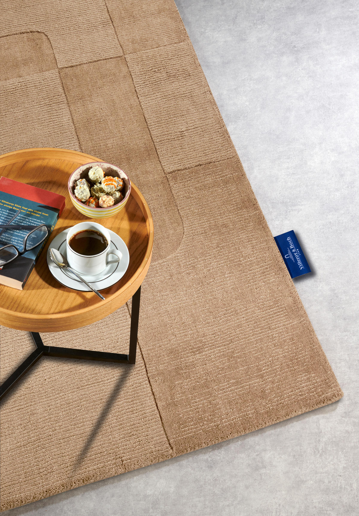 HANDWEBTEPPICH 190/280 cm Kollektion 1906 Beige  - Beige, Basics, Textil (190/280cm) - Villeroy & Boch