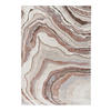 WEBTEPPICH 140/200 cm MY BOLOGNA Creme, Terracotta  - Terracotta/Creme, KONVENTIONELL, Kunststoff/Textil (140/200cm) - Obsession