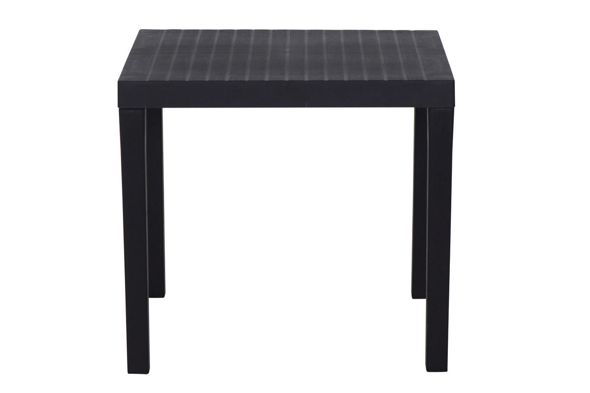 BALKONSET  3-teilig  - Anthrazit, MODERN, Kunststoff (65/72/78cm) - Gardenson