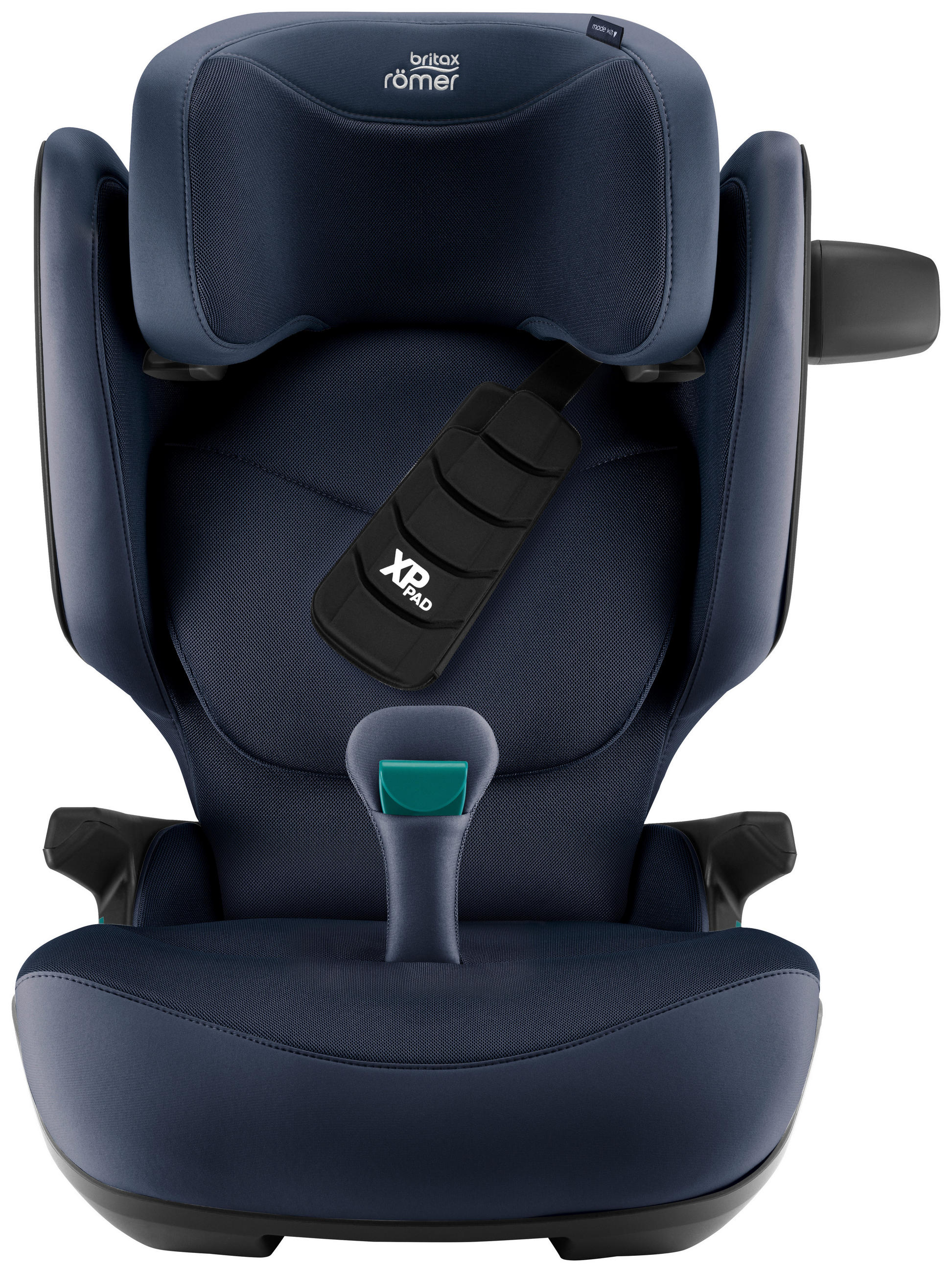 KINDERAUTOSITZ Kidfix Pro  - Dunkelblau, Basics, Kunststoff/Textil (48/83/42cm) - Britax Römer